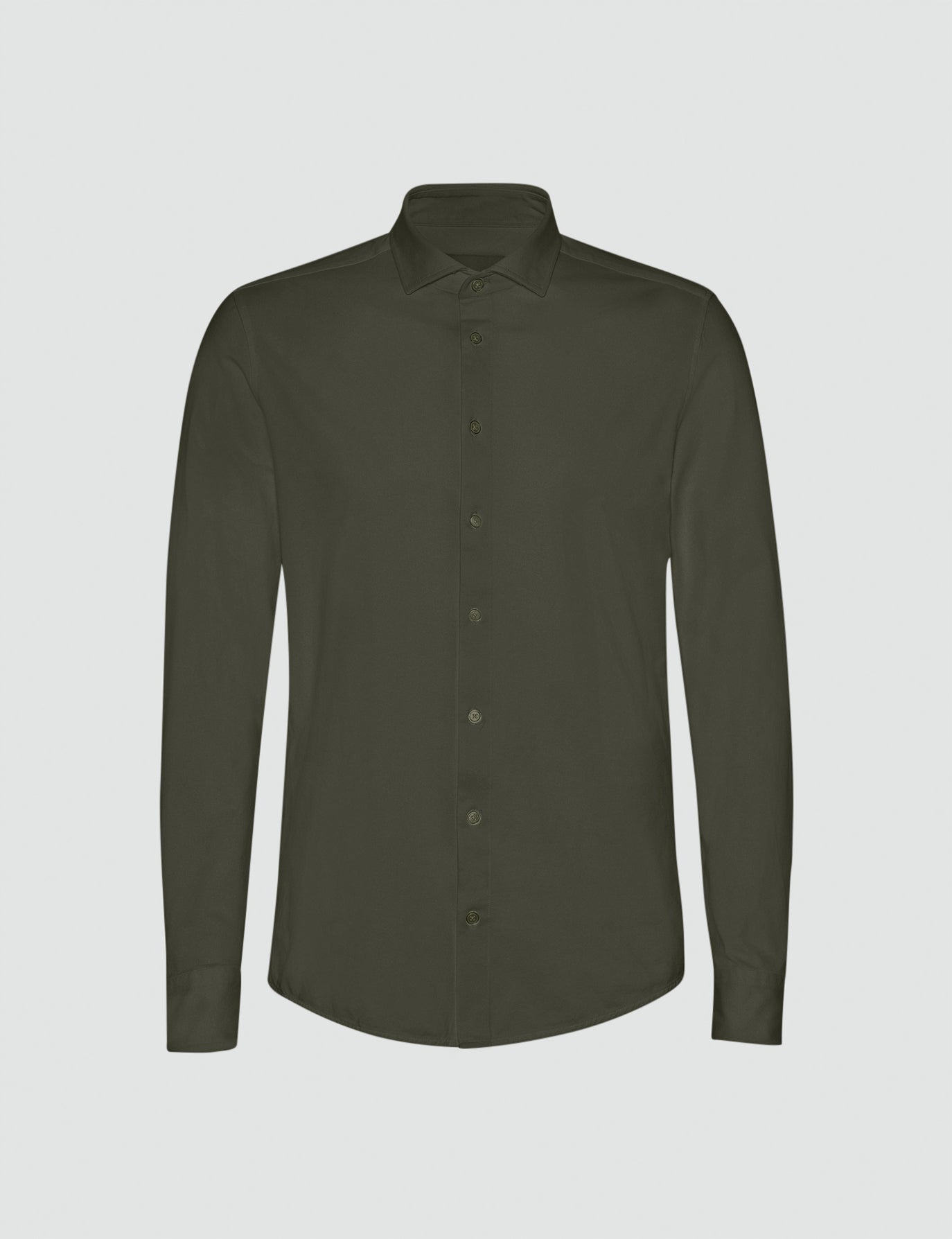 Classic Shirt Slim Nightfall Green